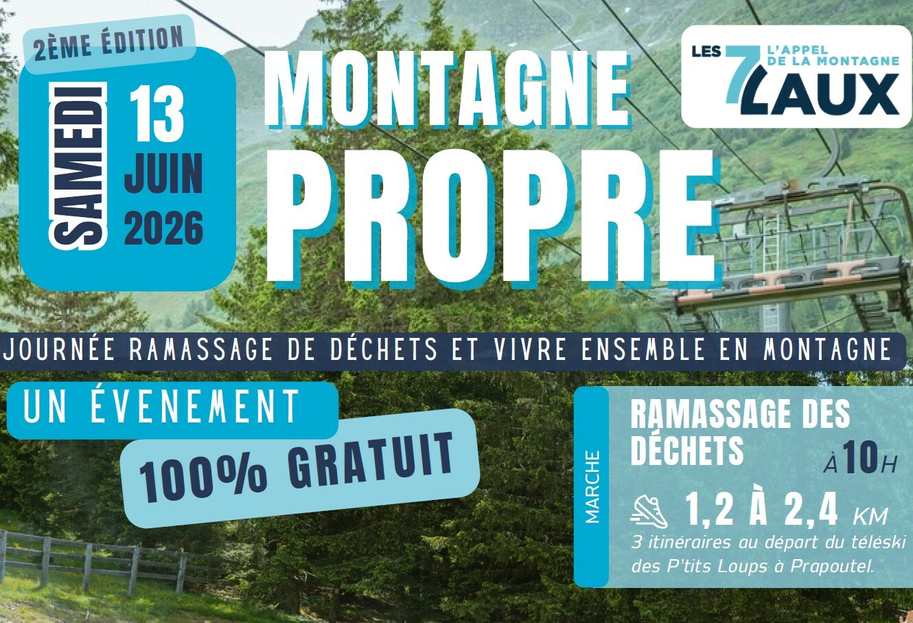 Journée Montagne Propre à Prapoutel à partir de 10h