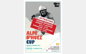 REPORTEE =>Alpe d'Huez Cup U14 - U16