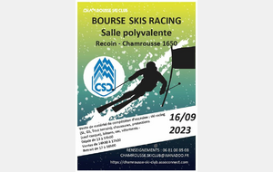 Bourse aux skis - Ski Club de Chamrousse + Séance PP Chamrousse